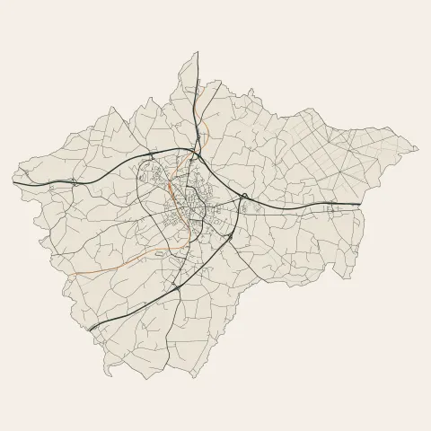 Loudéac : voies