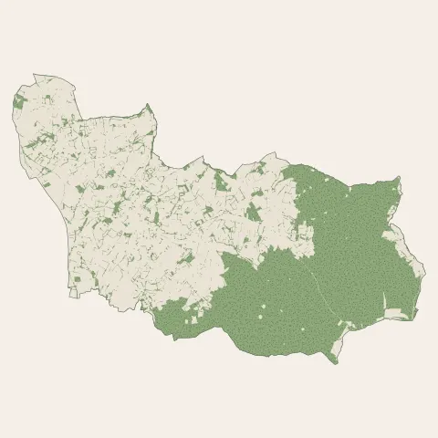 La Motte : bois, forêts et landes