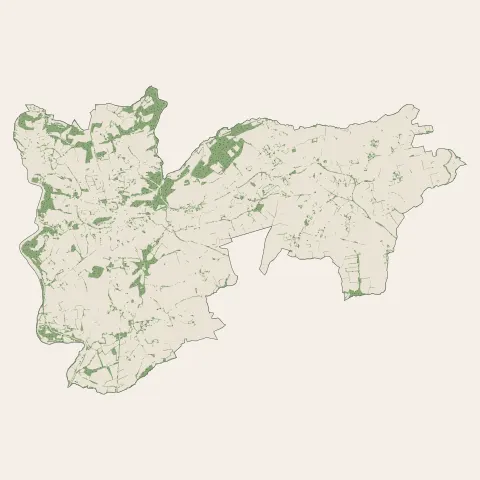 Guerlédan : bois, forêts et landes