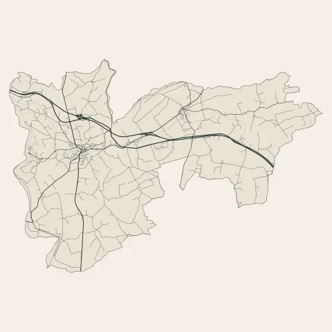 Guerlédan : voies