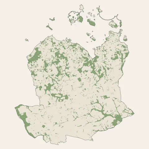 Penvénan : bois, forêts et landes
