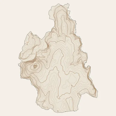 Plancoët : courbes de niveau