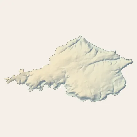 Plérin : relief
