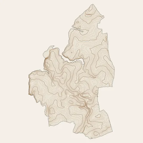 Pleudihen-sur-Rance : courbes de niveau