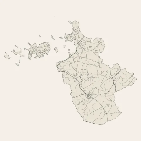 Pleumeur-Bodou : voies