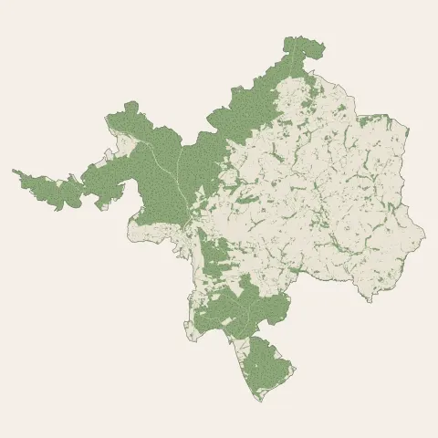 Plœuc-L'Hermitage : bois, forêts et landes
