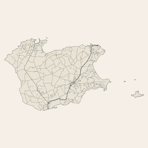 Ploubazlanec : voies