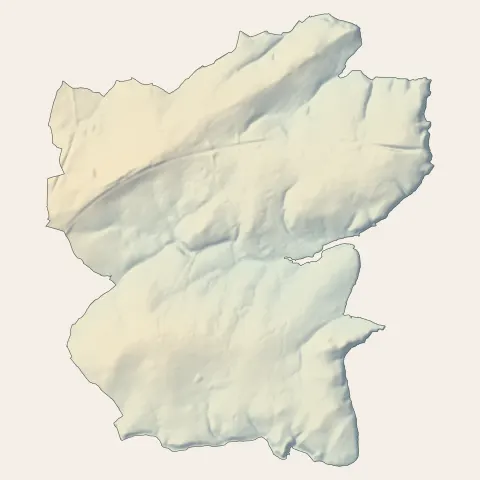 Plouër-sur-Rance : relief