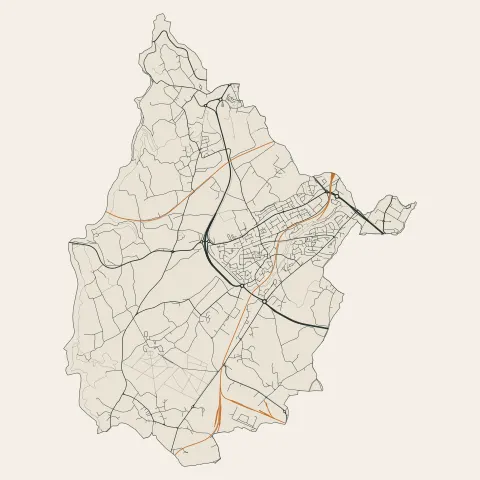 Ploufragan : voies
