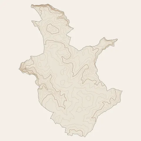 Ploumilliau : courbes de niveau