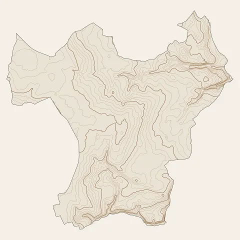 Plourhan : courbes de niveau