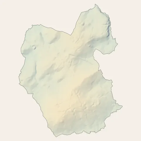 Pommeret : relief