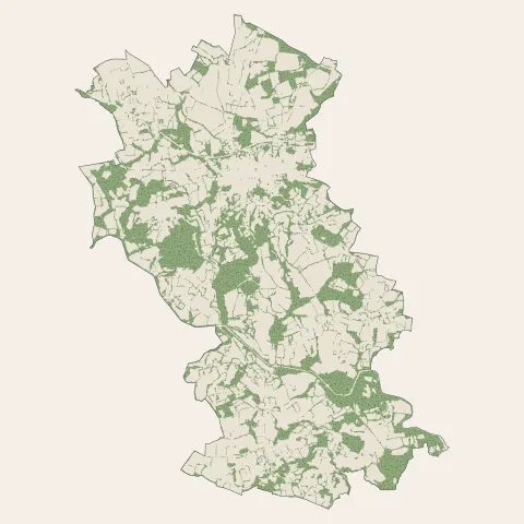 Rostrenen : bois, forêts et landes