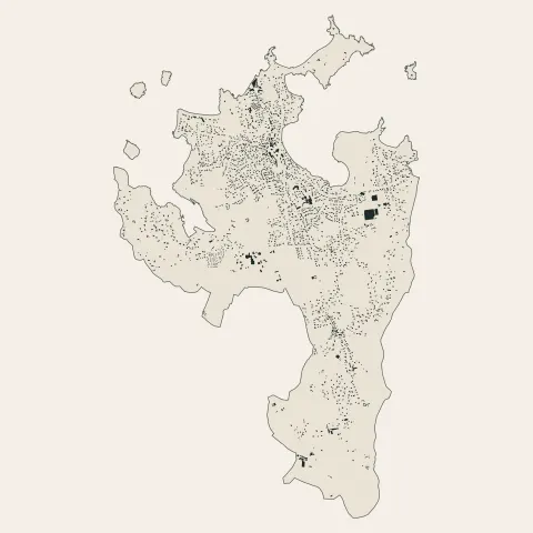 Trégastel : bâti