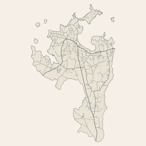 Trégastel : voies