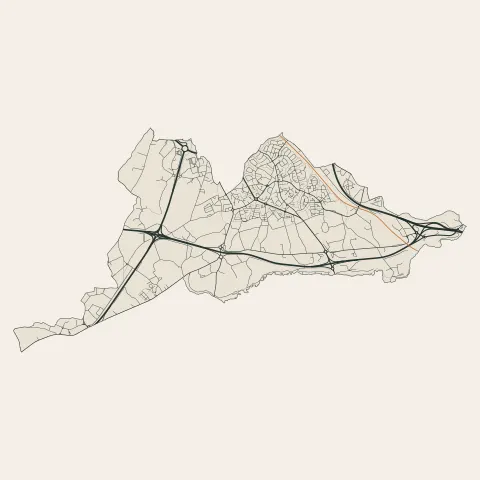 Trégueux : voies