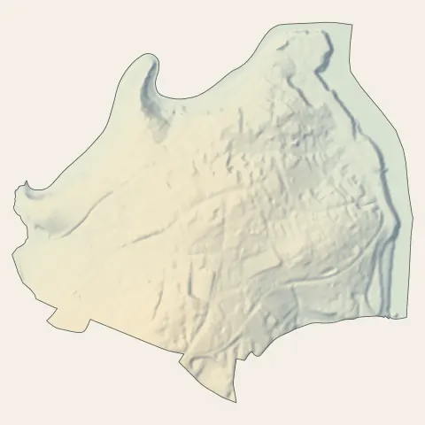 Tréguier : relief