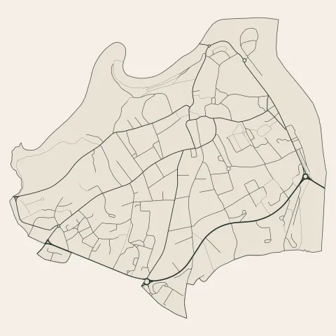 Tréguier : voies