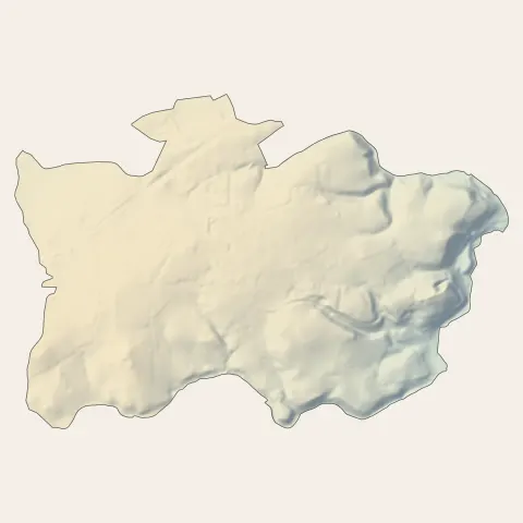 Trémuson : relief