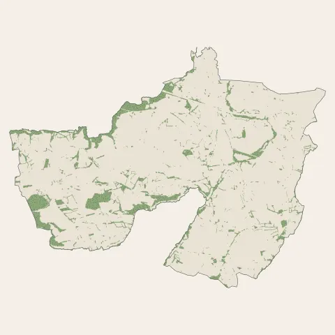 Yffiniac : bois, forêts et landes