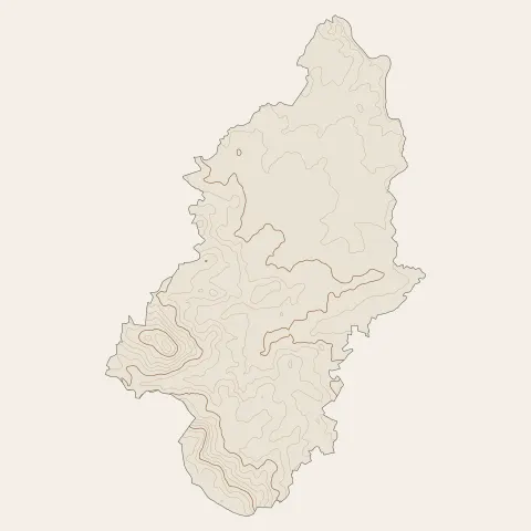 Sainte-Feyre : courbes de niveau