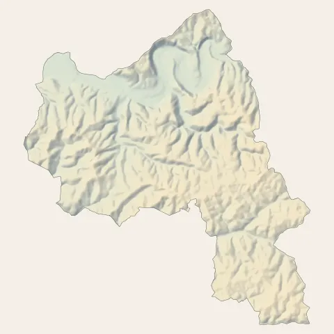 Bassillac et Auberoche : relief