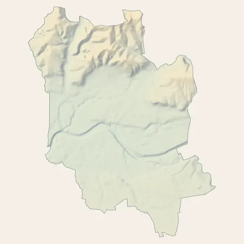Bergerac : relief