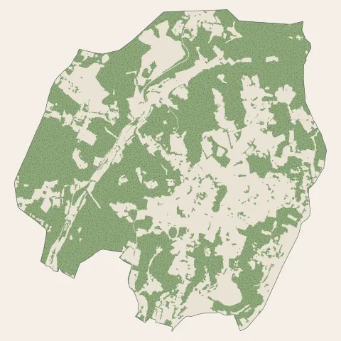 Champcevinel : bois, forêts et landes