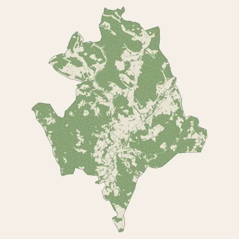 Château-l'Évêque : bois, forêts et landes