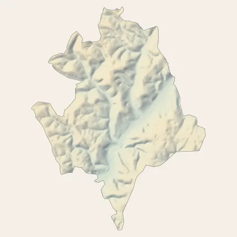 Château-l'Évêque : relief