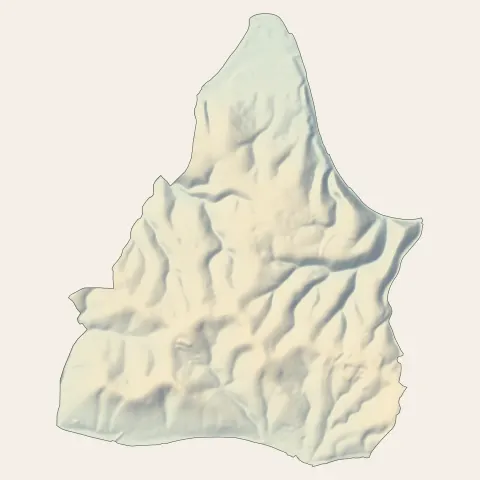 Coulounieix-Chamiers : relief