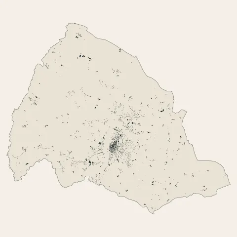 Eymet : bâti