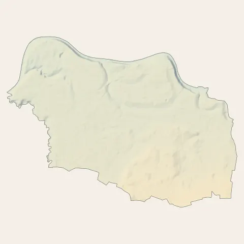 Lamonzie-Saint-Martin : relief