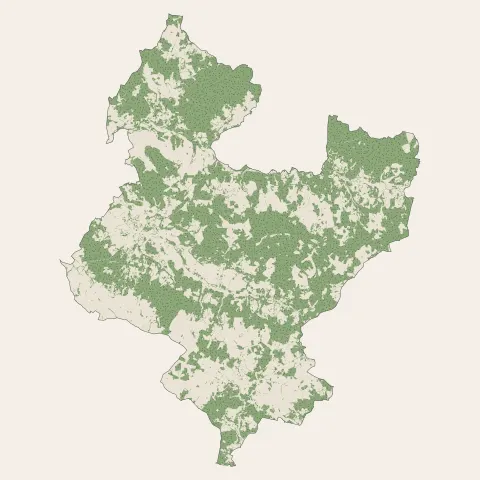 Mareuil en Périgord : bois, forêts et landes