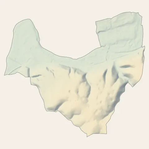 Marsac-sur-l'Isle : relief