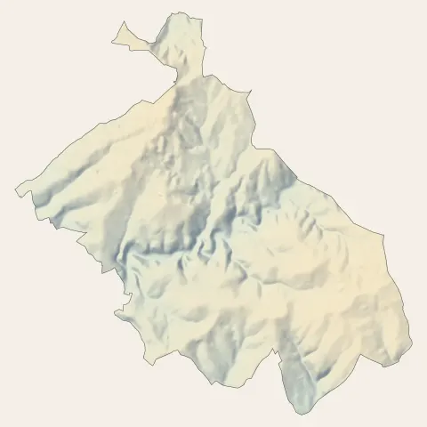 Nontron : relief