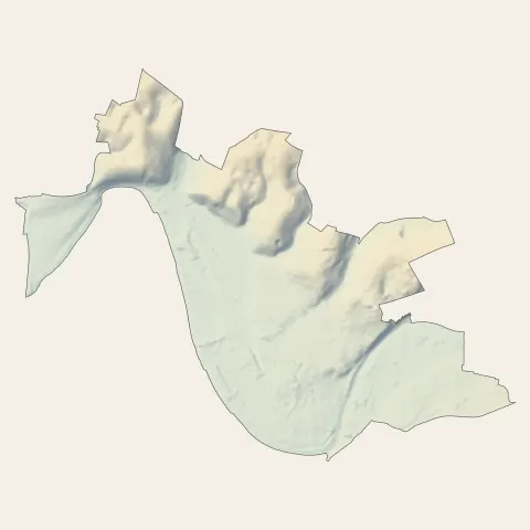 Périgueux : relief