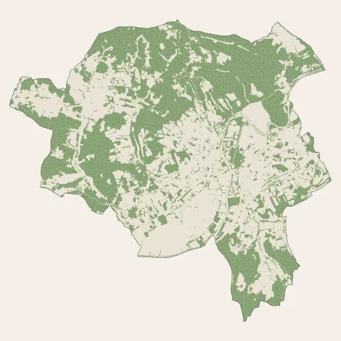 Saint-Astier : bois, forêts et landes
