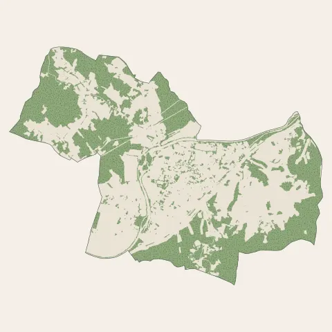 Saint-Léon-sur-l'Isle : bois, forêts et landes