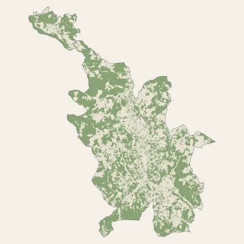 Sarlat-la-Canéda : bois, forêts et landes