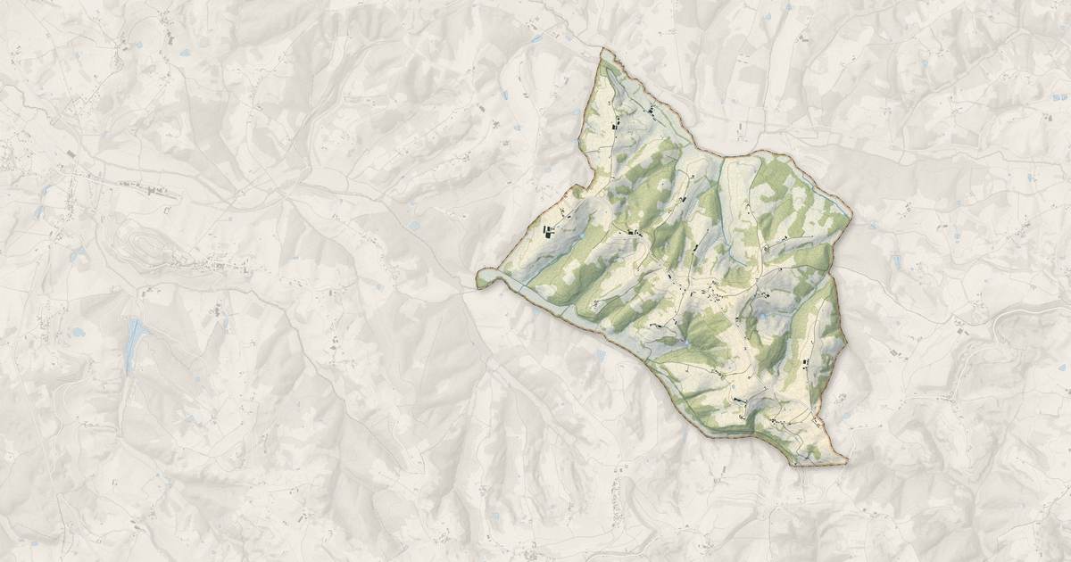 Portrait cartographique de Teillots : relief, eau, forêts, bâti et voies, calculés à partir des données de l'IGN