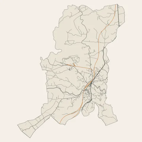Thiviers : voies