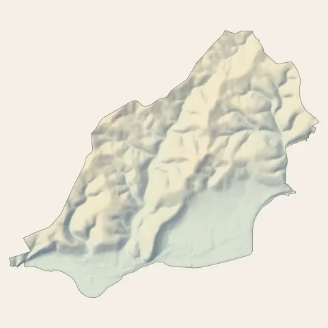 Trélissac : relief