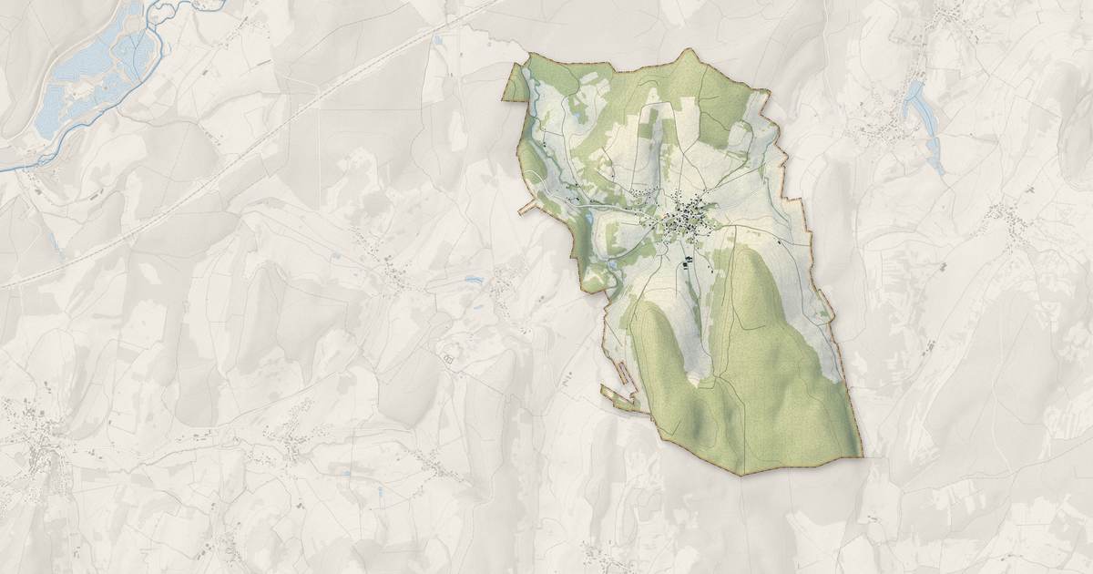Portrait cartographique de Abbenans : relief, eau, forêts, bâti et voies, calculés à partir des données de l'IGN