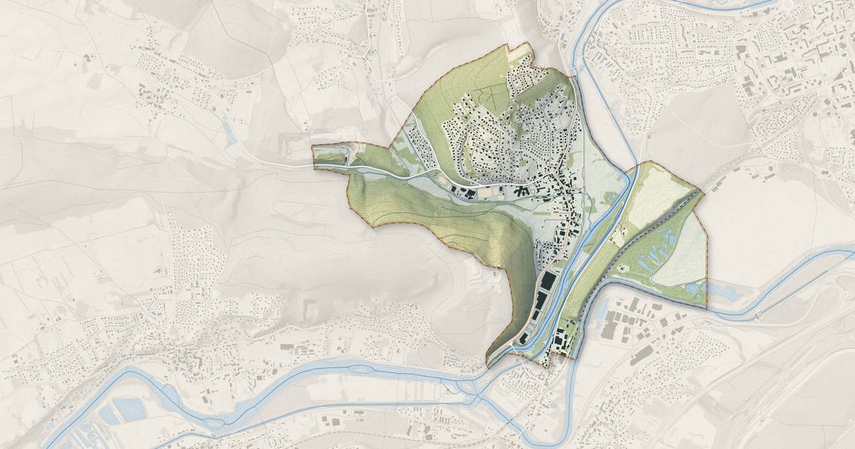 Portrait cartographique de Bart : relief, eau, forêts, bâti et voies, calculés à partir des données de l'IGN