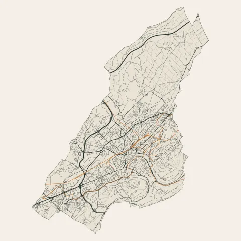 Besançon : voies