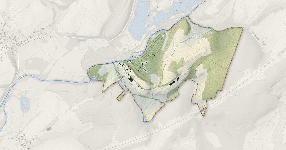 Portrait cartographique de Bonnal : relief, eau, forêts, bâti et voies, calculés à partir des données de l'IGN