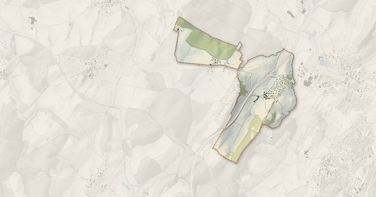 Portrait cartographique de Champvans-les-Moulins : relief, eau, forêts, bâti et voies, calculés à partir des données de l'IGN