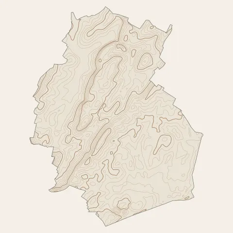 Chemaudin et Vaux : courbes de niveau