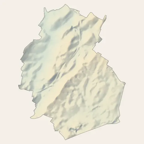 Chemaudin et Vaux : relief